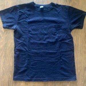 3Sixteen Heavyweight T Shirt Indigo